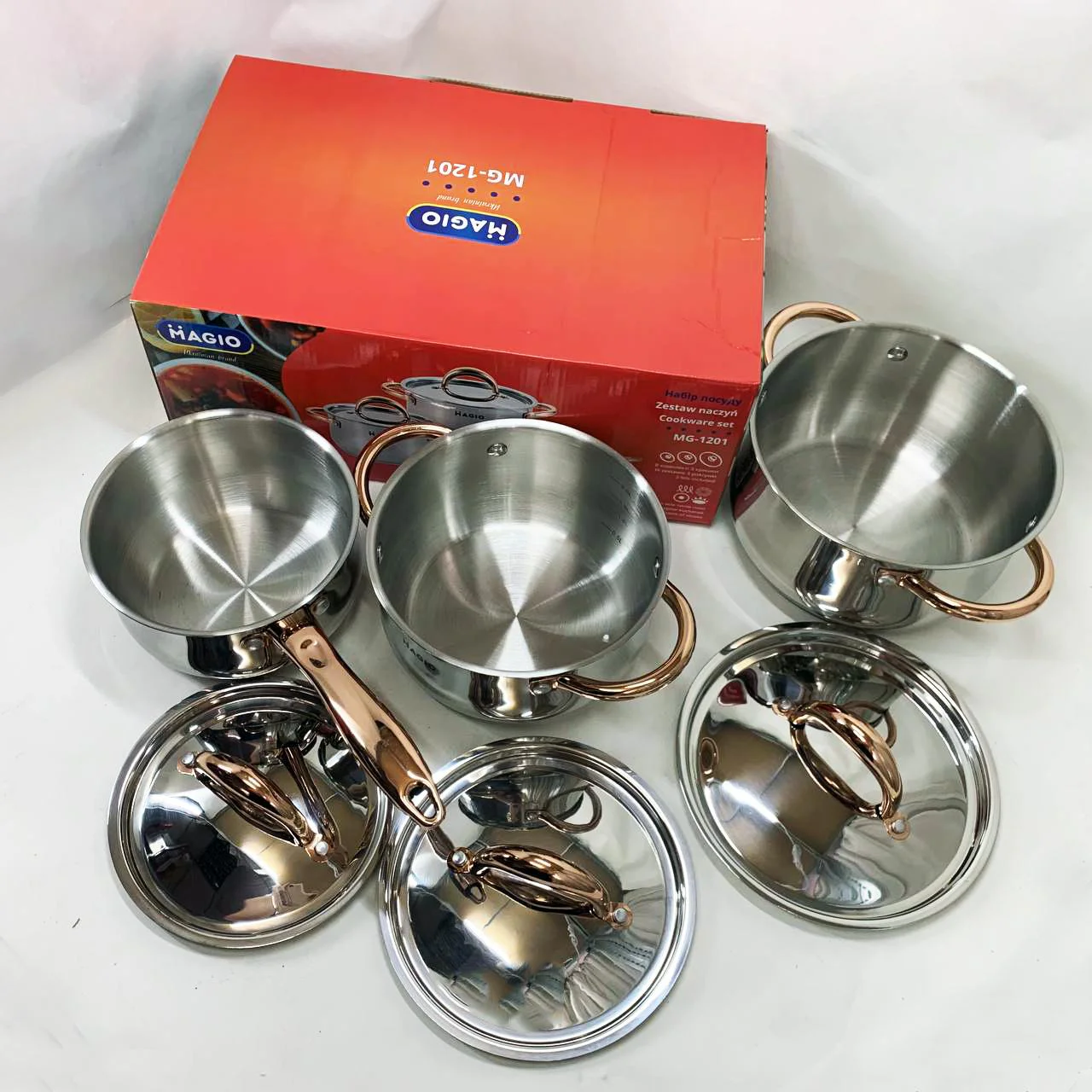 Набір посуду MAGIO MG-1201 - Зображення 10