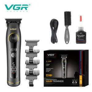 Тример VGR V-299 — 240 хв автономії, 9000 об/хв, чорний