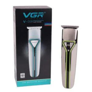 Професійна машинка тример бездротова для стрижки волосся VGR V-008 GREEN