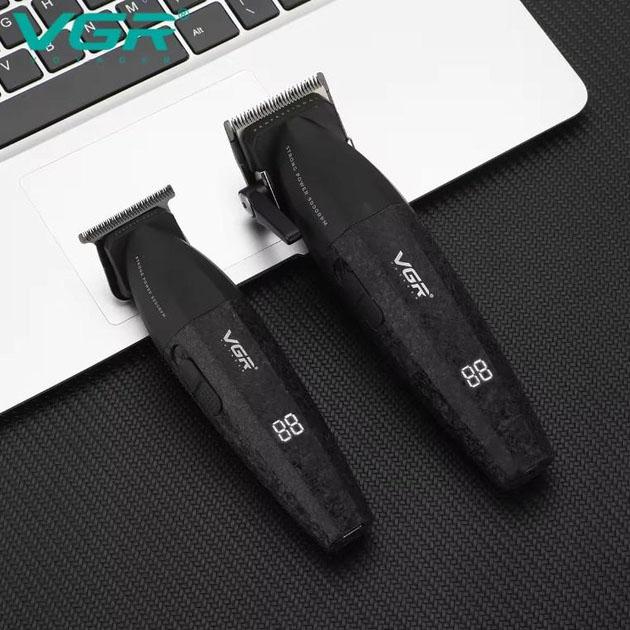 Професійний набір для стрижки VGR V-640 — акумуляторний, 9000 об/хв - Зображення 3