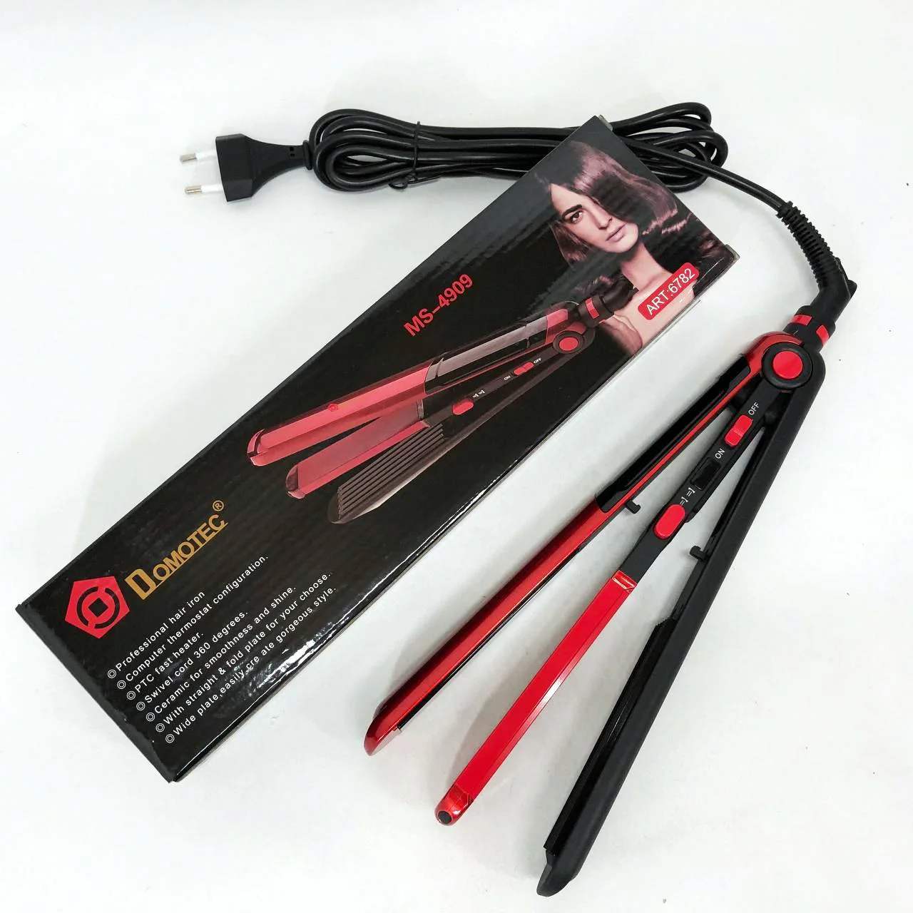 Domotec MS-4909 Плойка гофре 2 в 1 для укладки та завивки волосся - Зображення 6