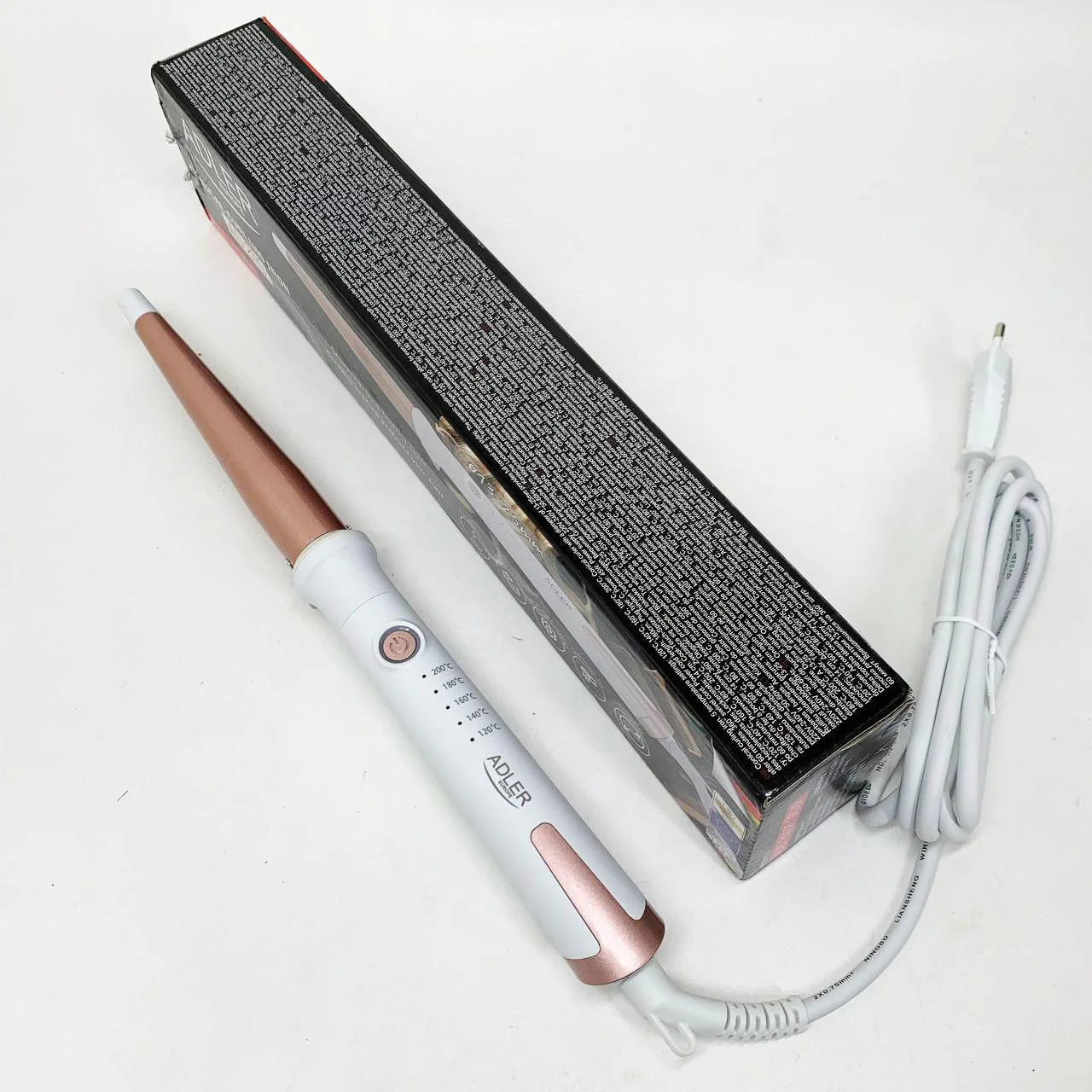 Adler AD 2119 Плойка керамічна конусна для локонів від 13 до 25 мм, 45Вт - Зображення 6