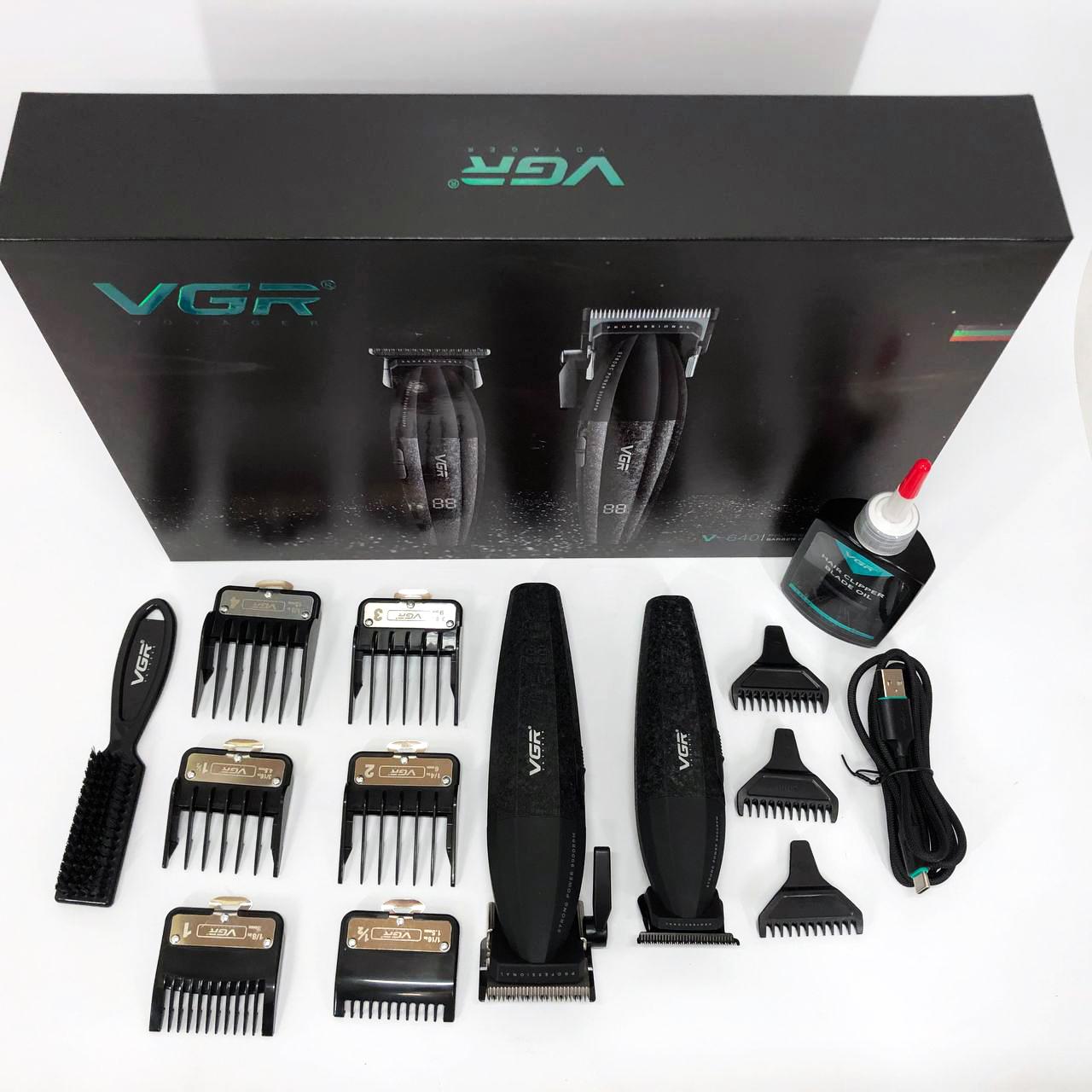 Професійний набір для стрижки VGR V-640 — акумуляторний, 9000 об/хв - Зображення 15