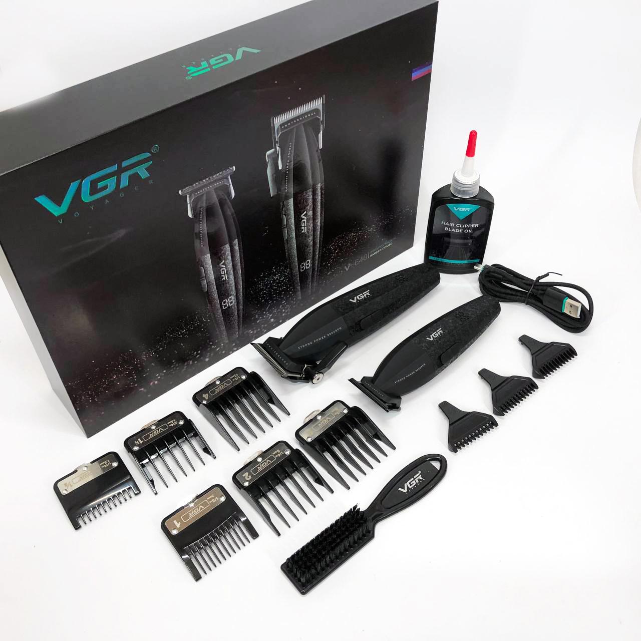 Професійний набір для стрижки VGR V-640 — акумуляторний, 9000 об/хв - Зображення 24