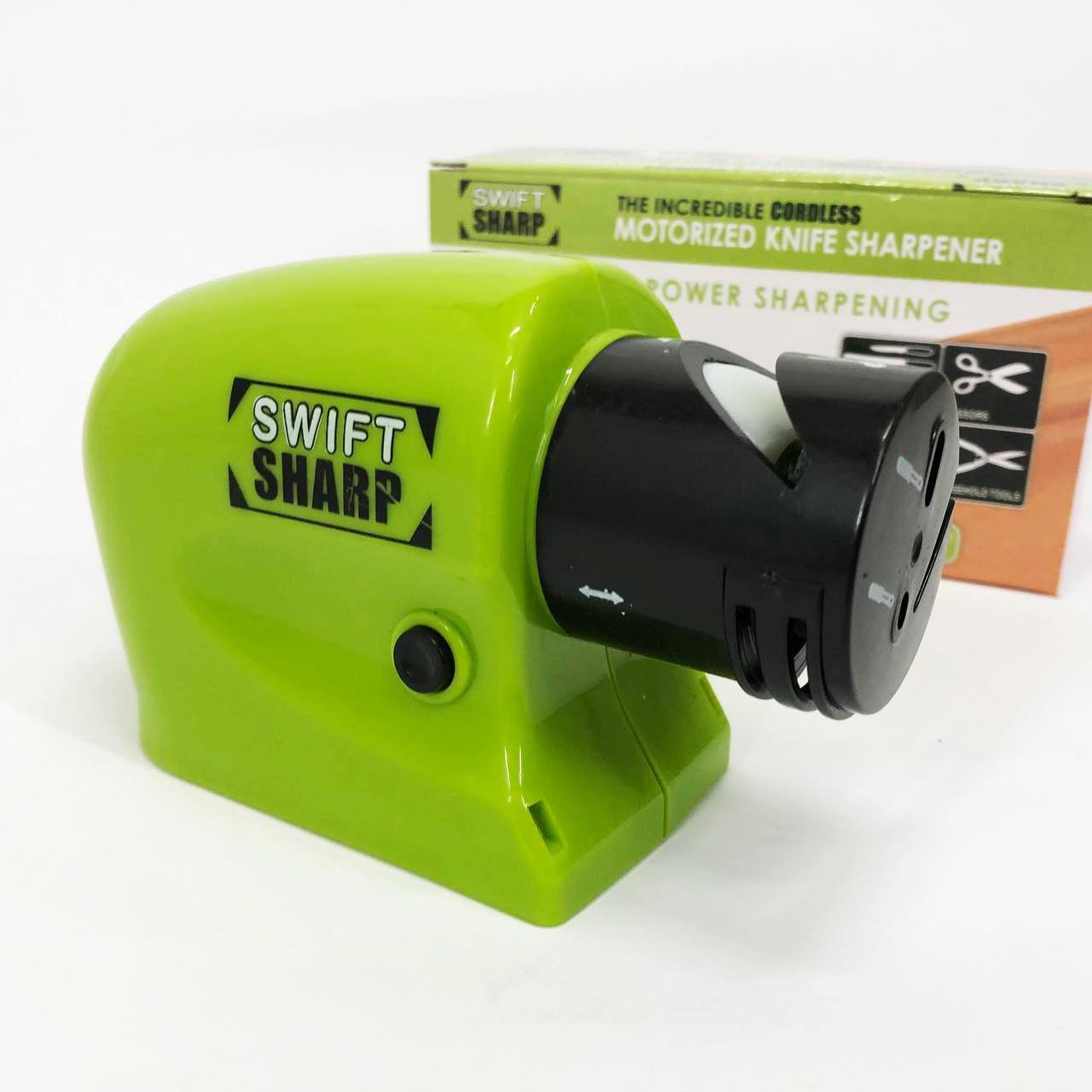 Багатофункціональна бездротова стругачка Swift Sharp DY-521 для ножів, ножиць та викруток на батарейках - Зображення 13