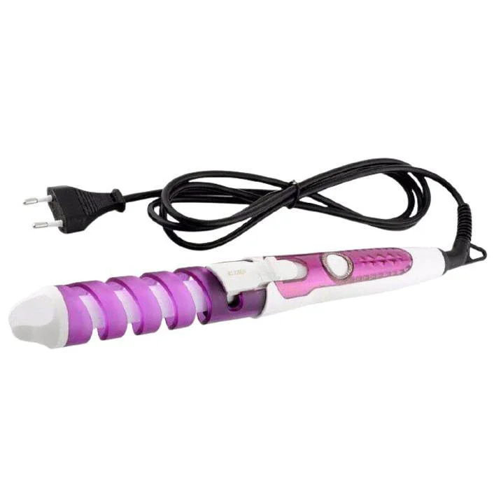 Плойка спиральна Domotec MS-4901 з керамічно-турмаліновим покриттям для об'єму локонів - Зображення 15