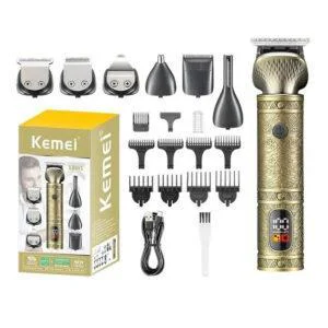 Тример Kemei KM-2313 18 в 1 — універсальний акумуляторний тример з USB