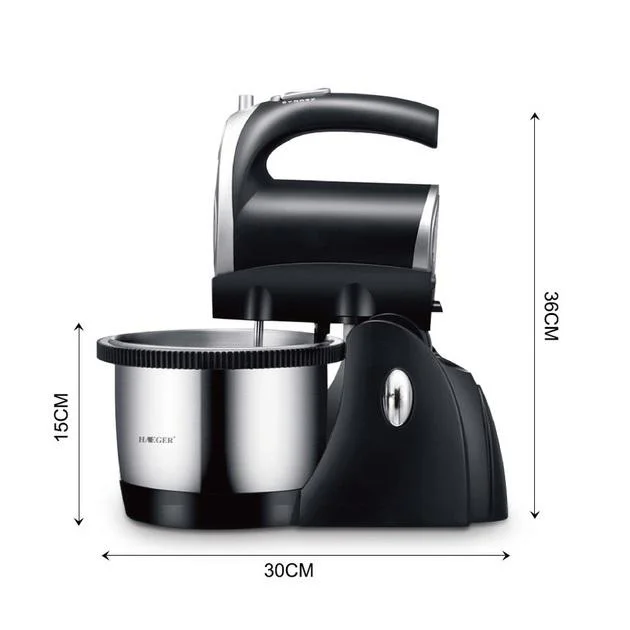 Миксер кухонний RAF R.6662 з підставкою і чашею 3 л, 5 швидкостей, 1000 Вт - Зображення 19