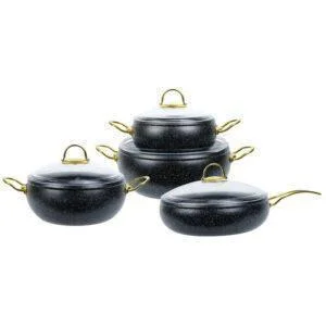 Набір кухонного посуду Edenberg EB-12948 8 предметів з мармуровим антипригарним покриттям