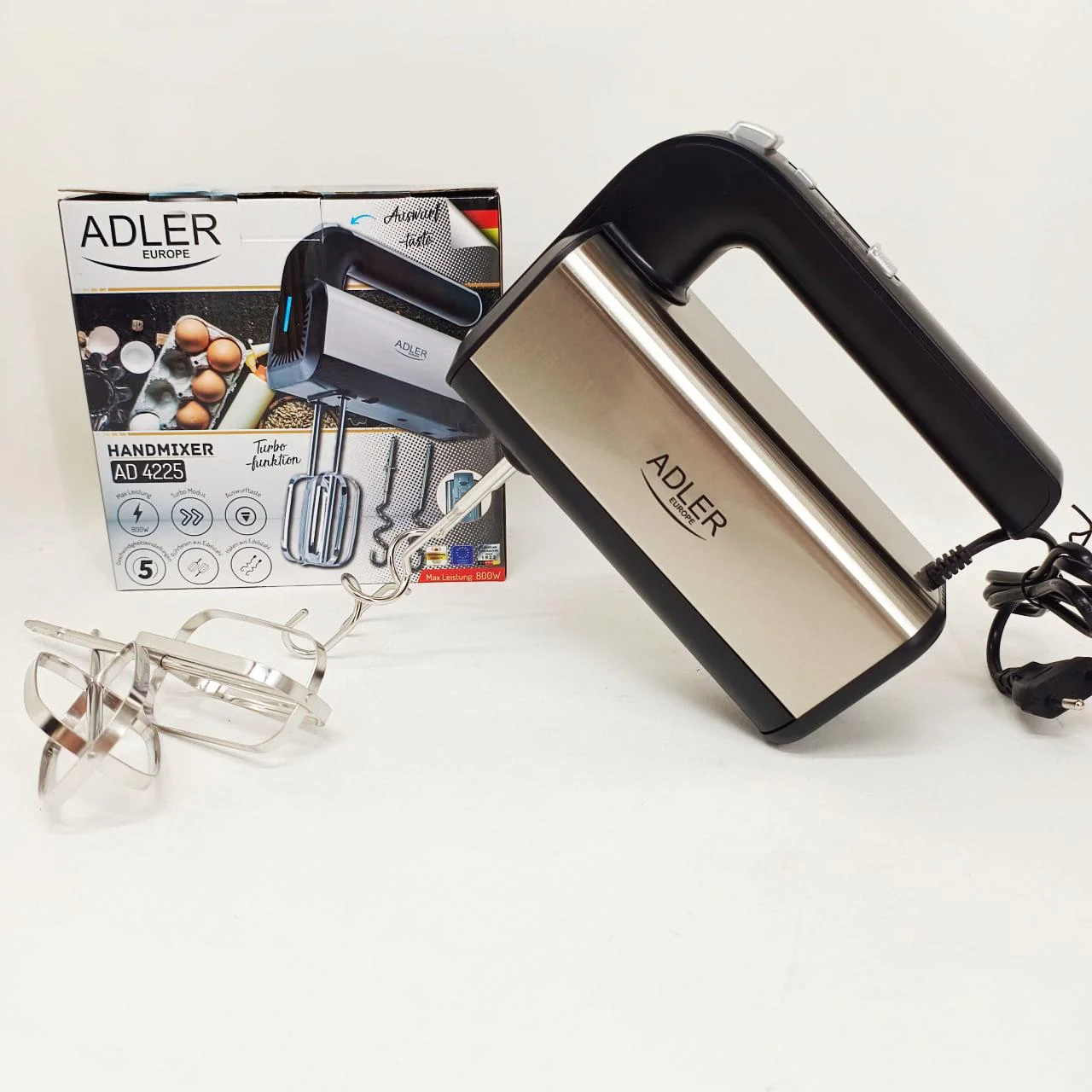 Миксер Adler AD 4225 з потужністю 800 Вт та високою функціональністю - Зображення 3