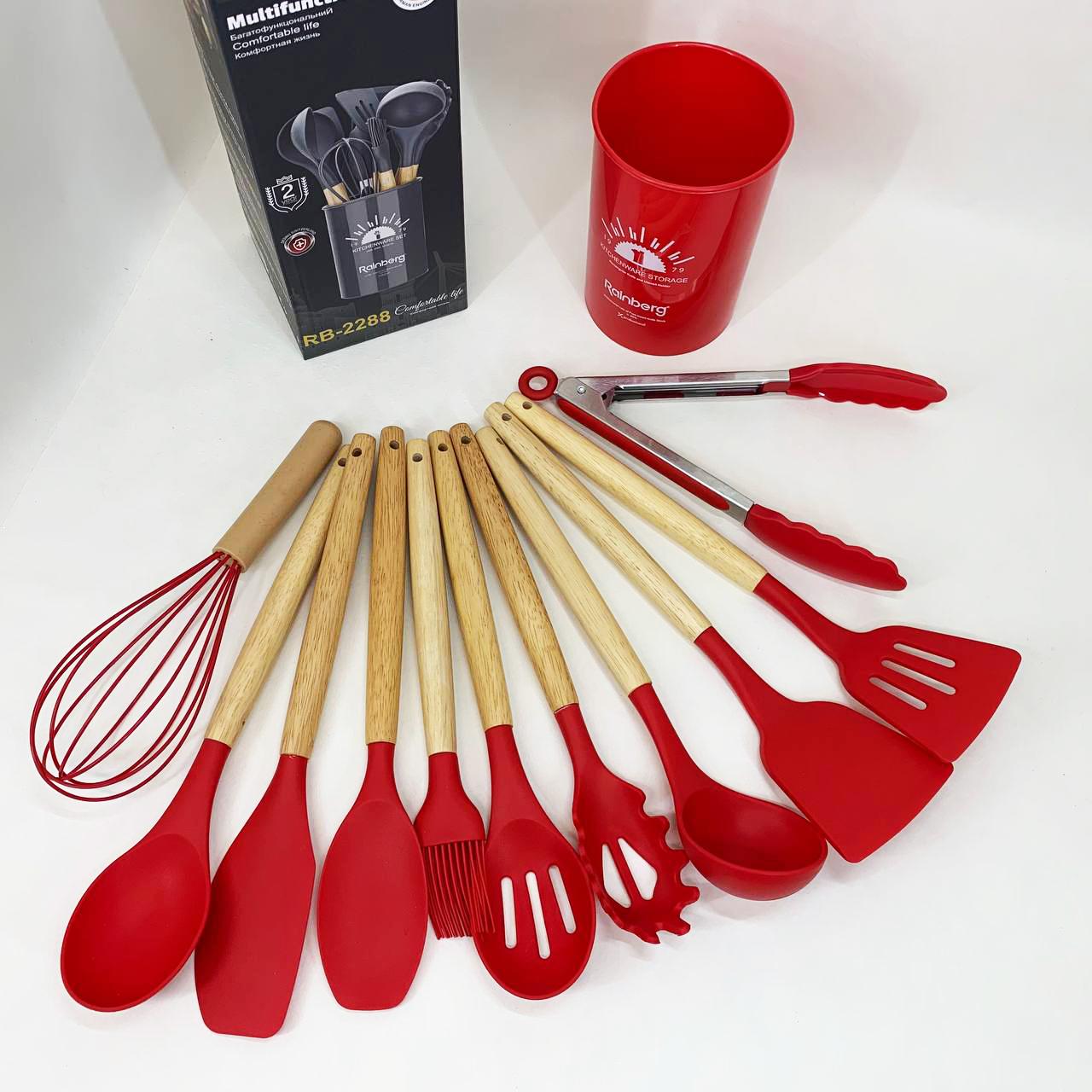 Набір кухонних приборів Rainberg RB-2288 — практичність, стиль і довговічність - Зображення 3
