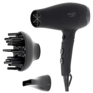 Фен Adler AD 2267 — 2100 Вт, м'який гумовий корпус