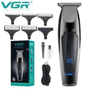 Машинка для стрижки VGR V-070 — акумуляторна з USB і LED-індикатором