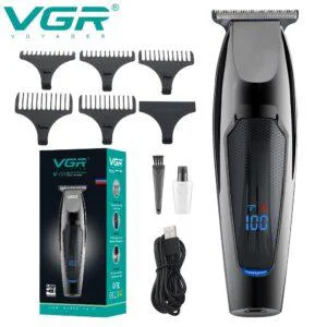 Машинка для стрижки VGR V-070 — акумуляторна з USB і LED-індикатором