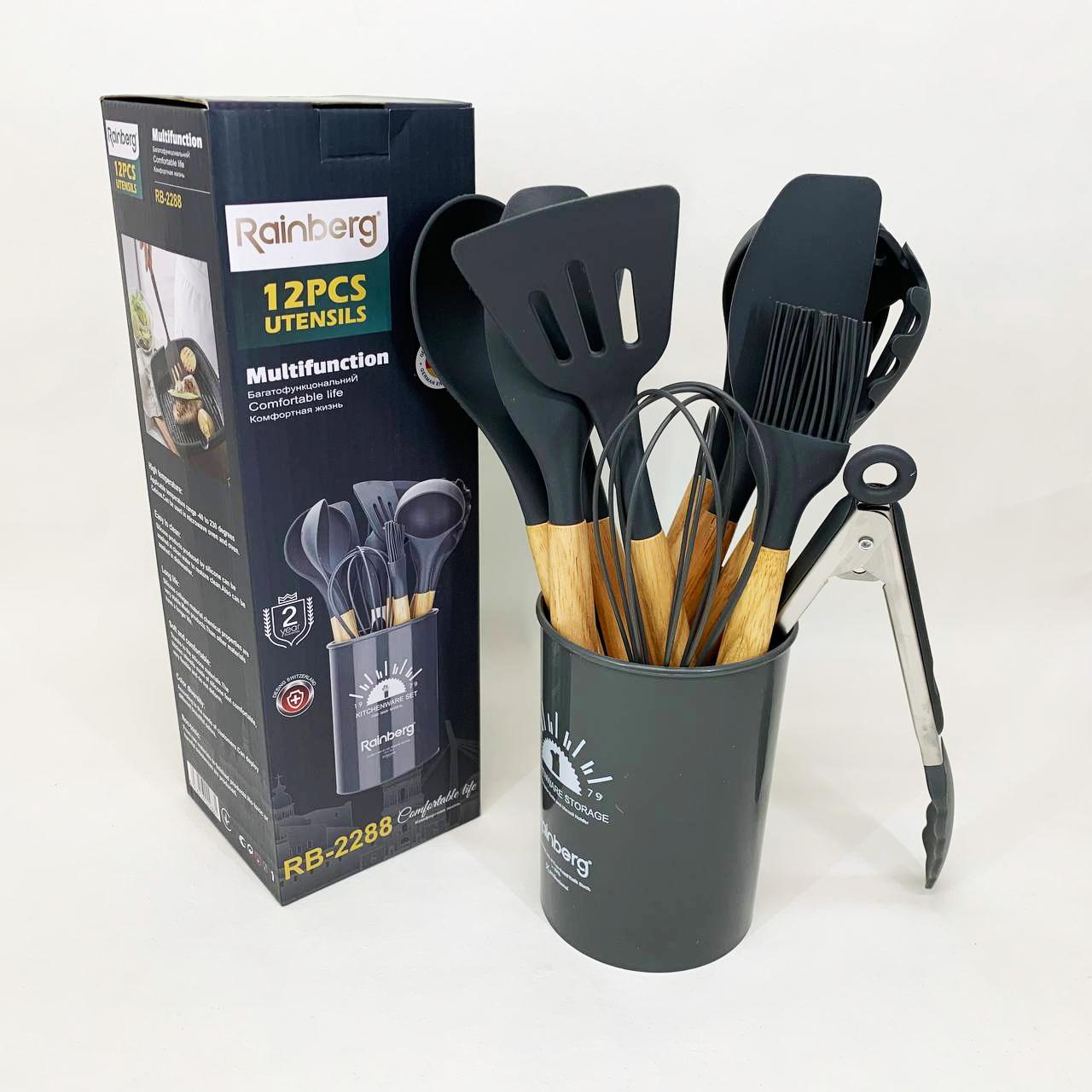 Набір кухонних приборів Rainberg RB-2288 — стильний та практичний вибір для кухні - Зображення 2