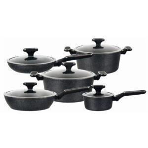 Набір кухонного посуду Edenberg EB-12917 з мармуровим антипригарним покриттям 10 предметів