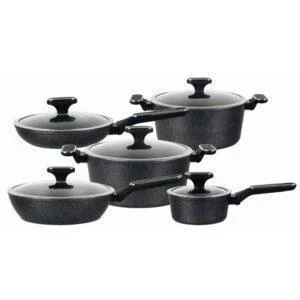 Набір кухонного посуду Edenberg EB-12917 з мармуровим антипригарним покриттям 10 предметів