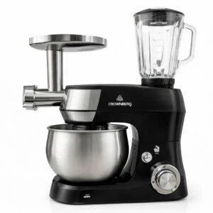 Кухонний комбайн Crownberg CB-3409 3в1 з блендером і м'ясорубкою 2600 Вт