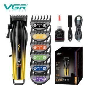 Акумуляторна машинка для стрижки VGR V-273 — 3000 мА·год, до 180 хв роботи