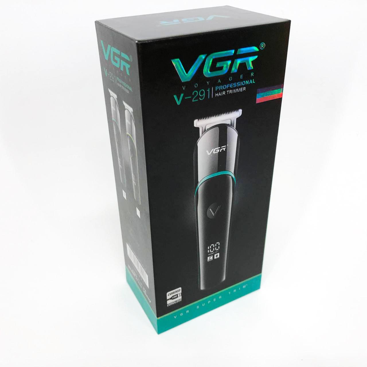 Професійна машинка для стрижки волосся VGR V-291 з насадками та USB зарядкою - Зображення 15