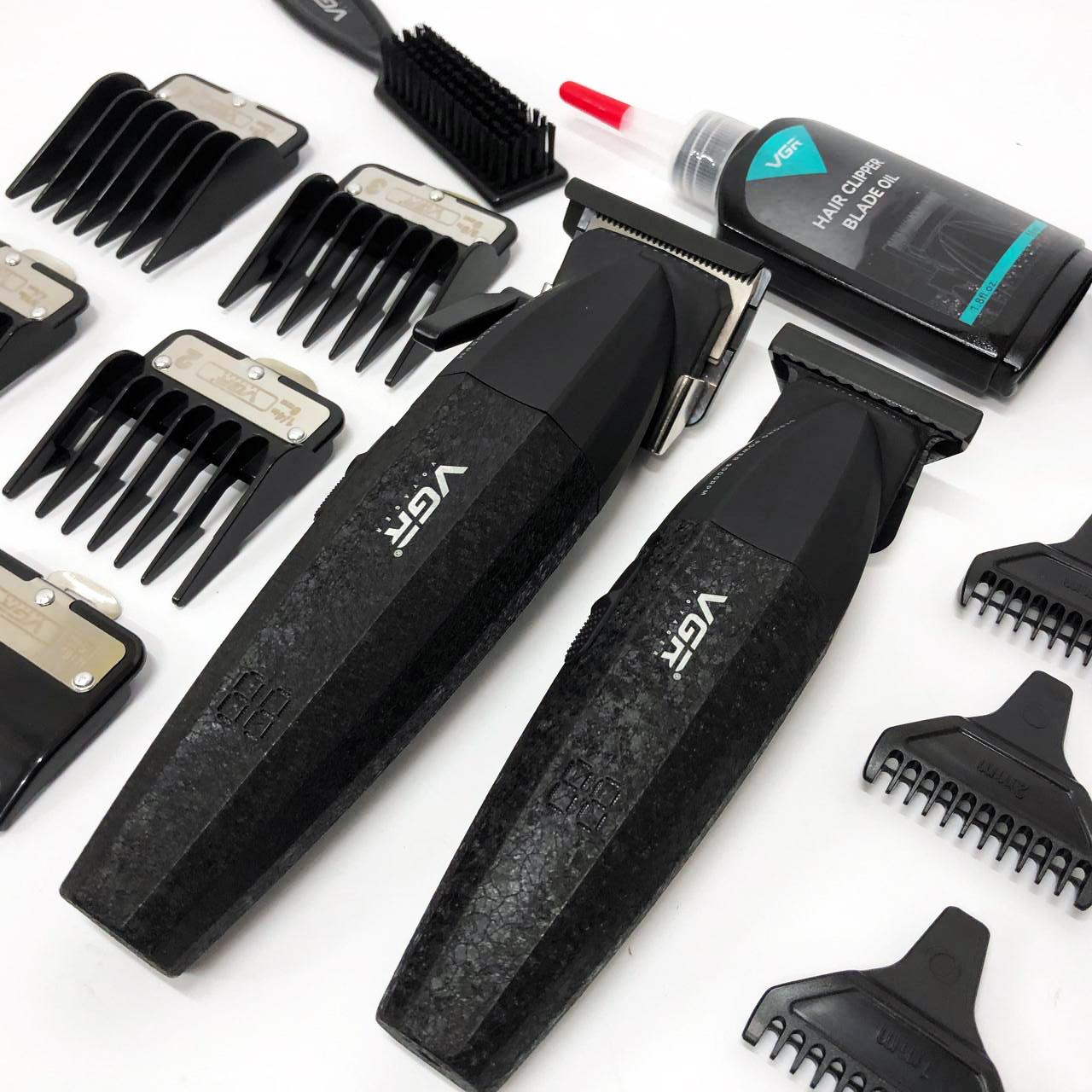 Професійний набір для стрижки VGR V-640 — акумуляторний, 9000 об/хв - Зображення 8