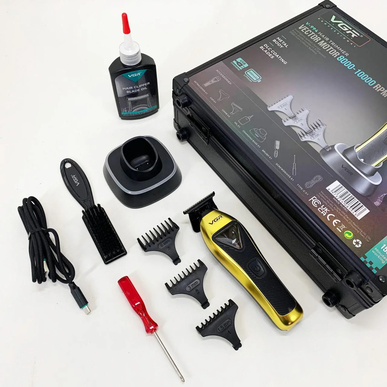 Тример VGR V-994 MAGLEV VECTOR 3.0 — до 150 хв автономної роботи - Зображення 13