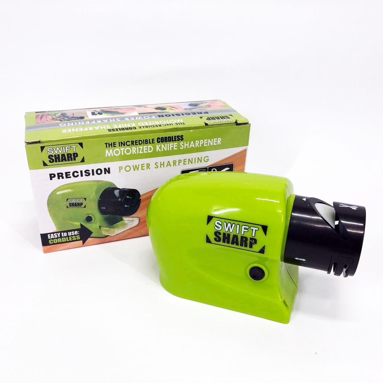 Багатофункціональна бездротова стругачка Swift Sharp DY-521 для ножів, ножиць та викруток на батарейках - Зображення 17