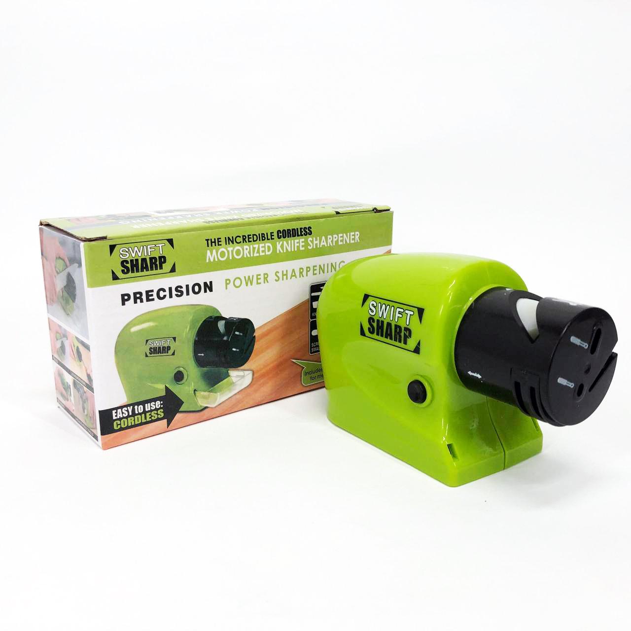 Багатофункціональна бездротова стругачка Swift Sharp DY-521 для ножів, ножиць та викруток на батарейках - Зображення 18