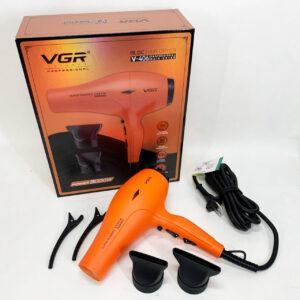 Професійний фен VGR V-406 ORANGE — 3000 Вт для швидкої сушки