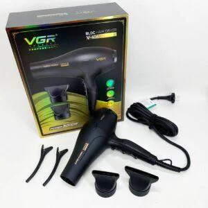 Професійний фен VGR V-406 BLACK 3000Вт — потужна сушка