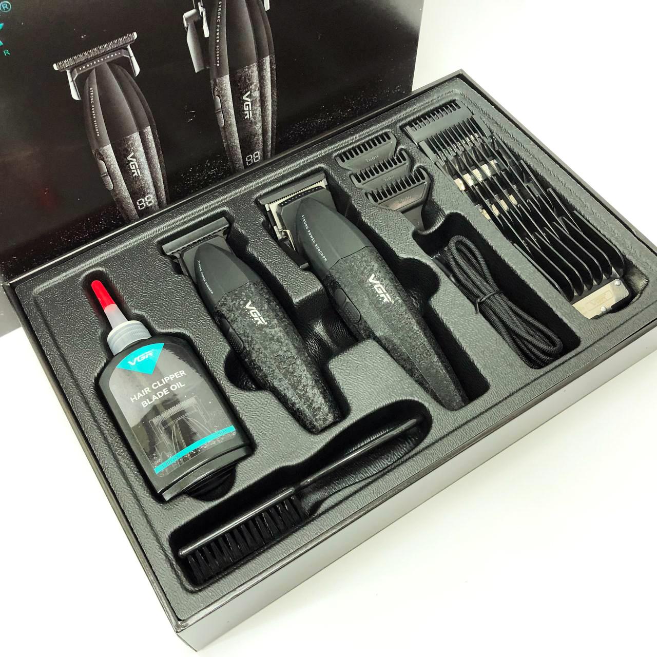 Професійний набір для стрижки VGR V-640 — акумуляторний, 9000 об/хв - Зображення 26