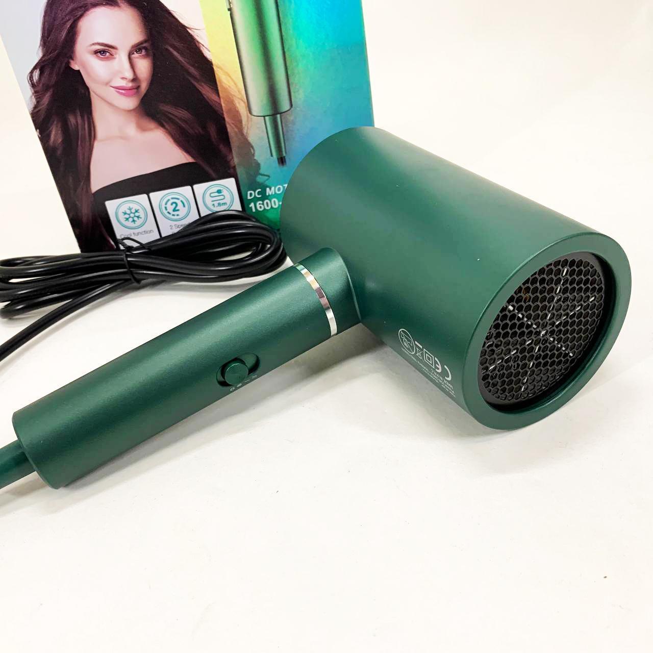 Професійний фен VGR V-431 1600–1800 Вт — холодний обдув, зелений - Зображення 17