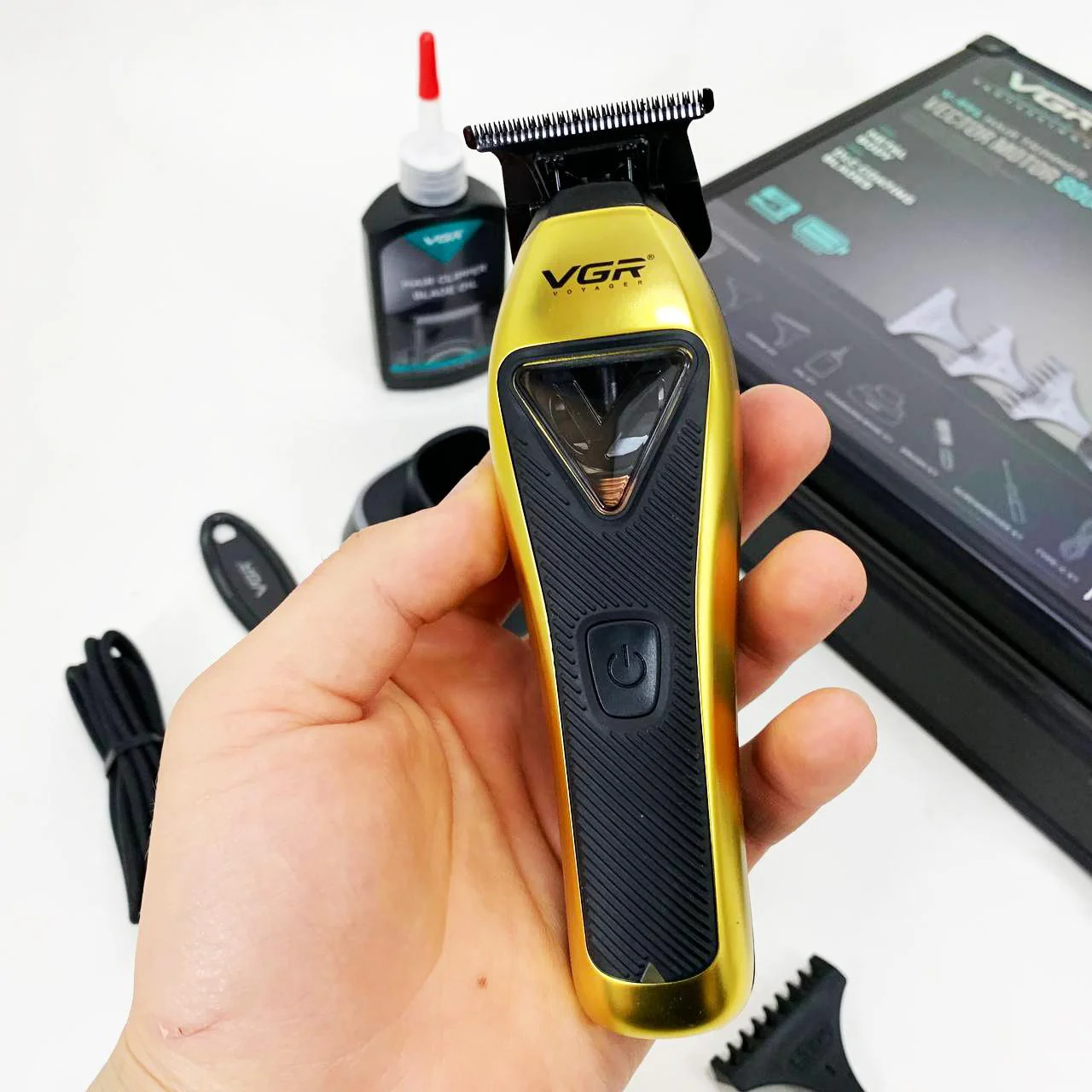 Тример VGR V-994 MAGLEV VECTOR 3.0 — до 150 хв автономної роботи - Зображення 5