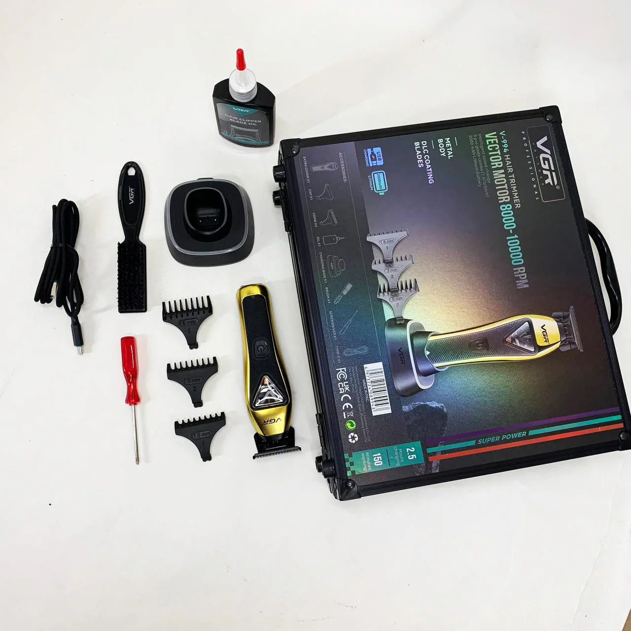 Тример VGR V-994 MAGLEV VECTOR 3.0 — до 150 хв автономної роботи - Зображення 6