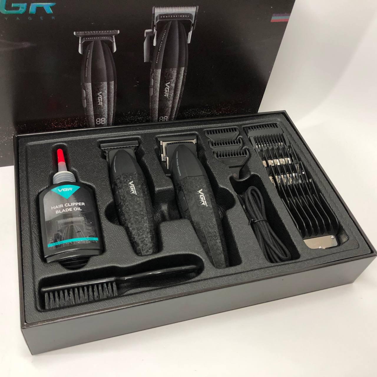 Професійний набір для стрижки VGR V-640 — акумуляторний, 9000 об/хв - Зображення 25
