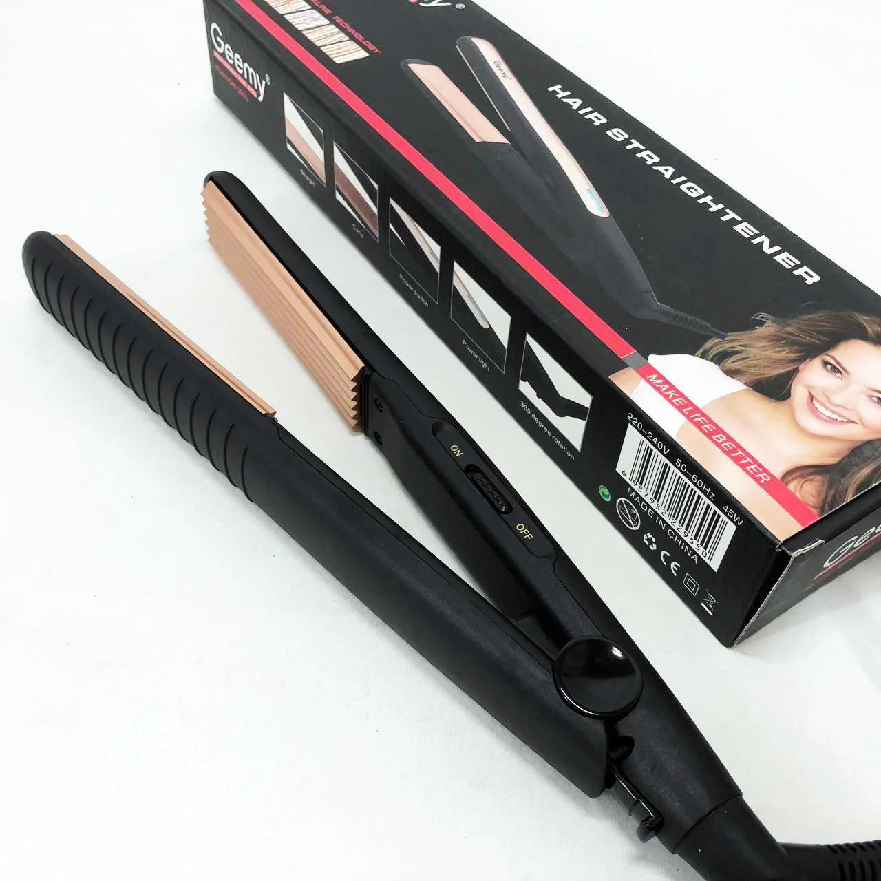 Плойка гофре Gemei GM-2955 для прикореневого об'єму - Зображення 8