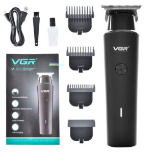 Тример VGR V-933 — акумуляторний для стрижки з 4 насадками