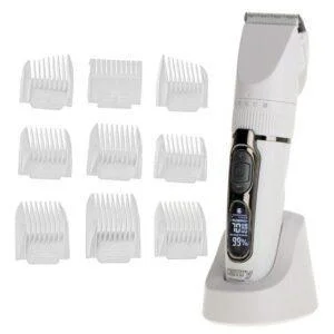 Машинка для стрижки Camry CR 2841 — акумуляторна, LCD, титаново-керамічні леза