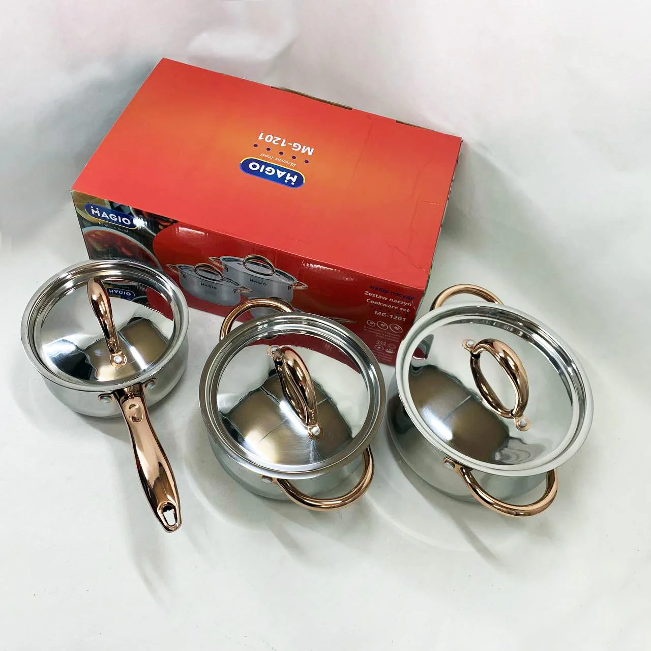 Набір посуду MAGIO MG-1201 - Зображення 8