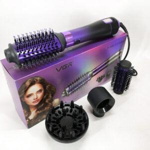 Фен-щітка VGR V-484 4в1 — іонний стайлер 1100 Вт для швидкої укладки