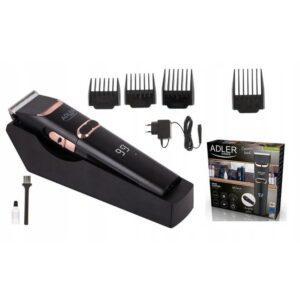 Машинка для стрижки Adler AD 2832 — керамічне лезо, ЖК-дисплей