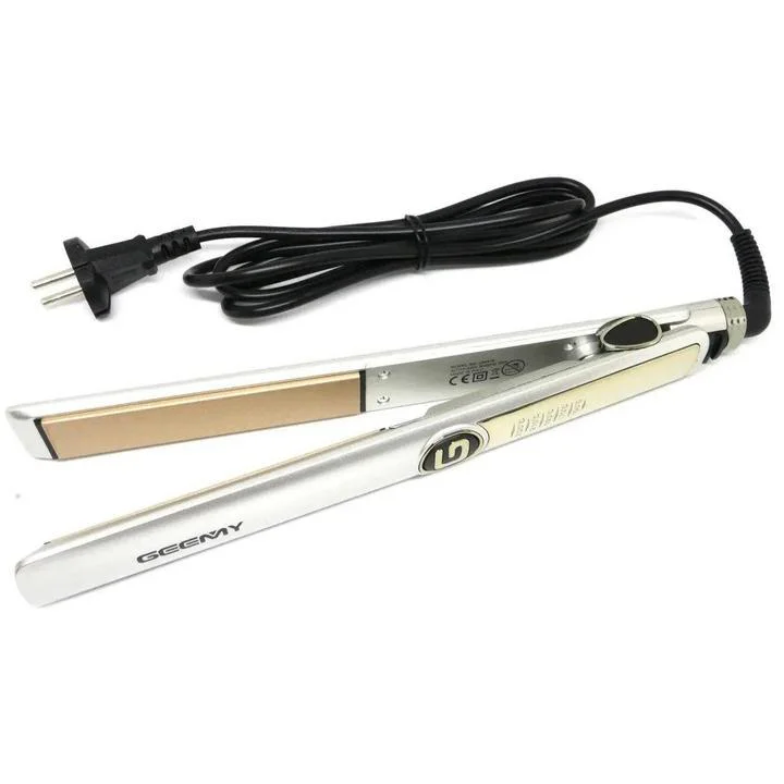 Выпрямитель-утюжок для волос Gemei GM-416 з LED-дисплеєм та 5 температурними режимами - Зображення 12