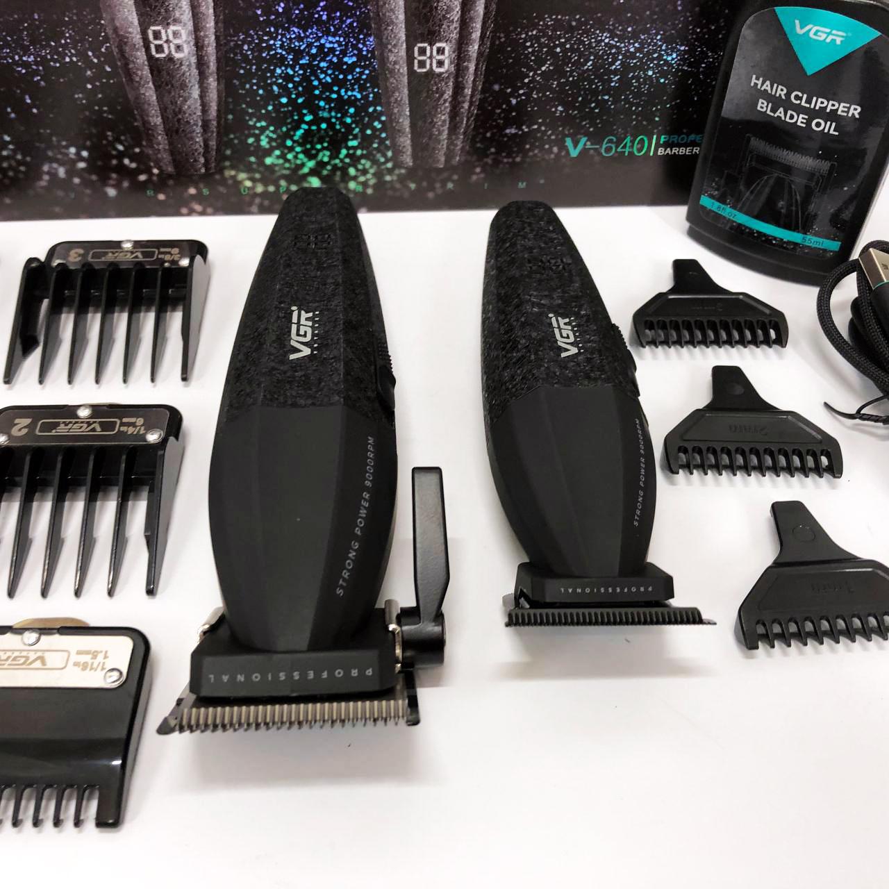 Професійний набір для стрижки VGR V-640 — акумуляторний, 9000 об/хв - Зображення 14