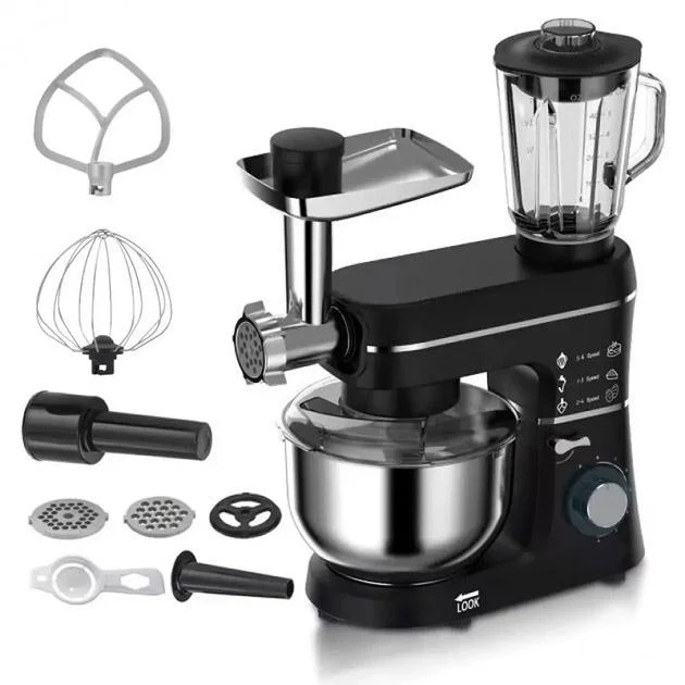 Кухонний комбайн Domotec 6676B 5в1 10L 1400W — універсальний прилад для приготування їжі