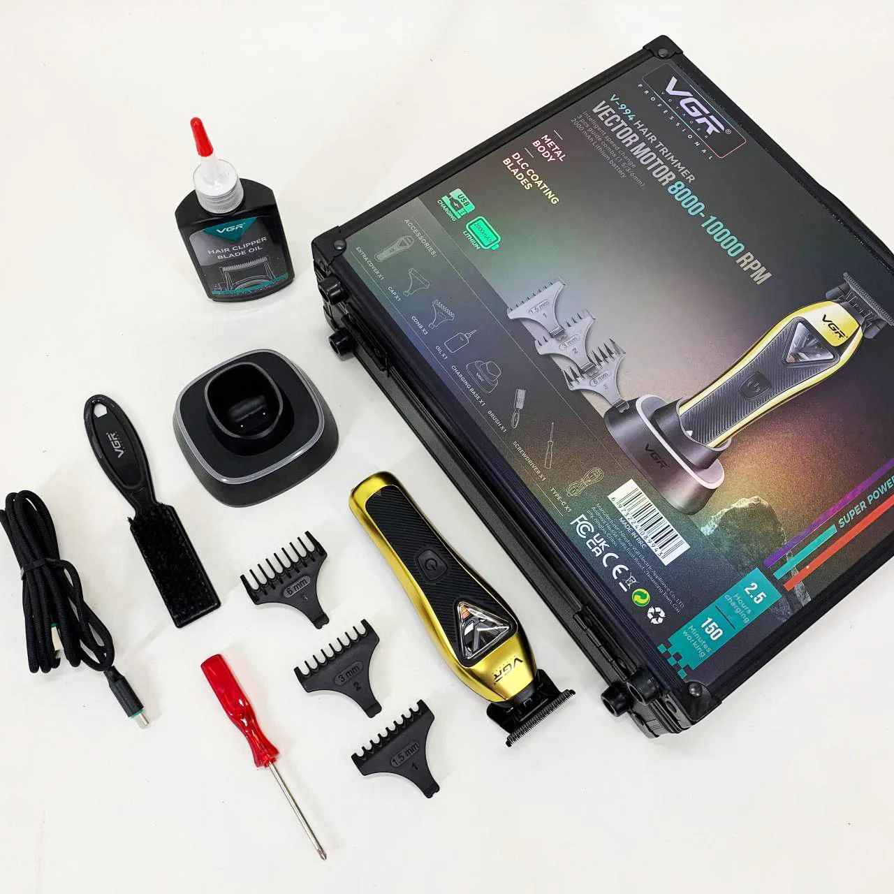 Тример VGR V-994 MAGLEV VECTOR 3.0 — до 150 хв автономної роботи - Зображення 7