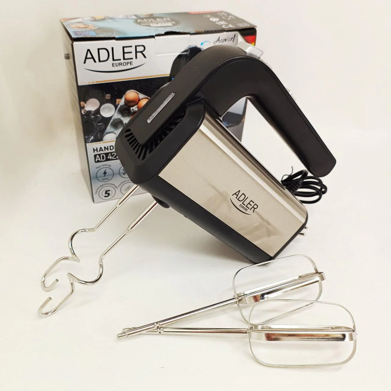 Миксер Adler AD 4225 з потужністю 800 Вт та високою функціональністю - Зображення 4