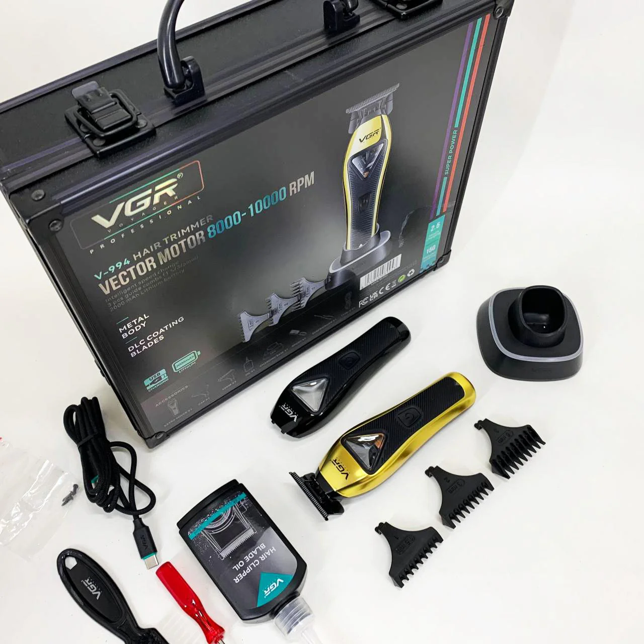 Тример VGR V-994 MAGLEV VECTOR 3.0 — до 150 хв автономної роботи - Зображення 19