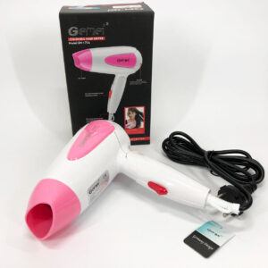 Дорожний фен Gemei GM-1756 1200 Вт — складний, компактний