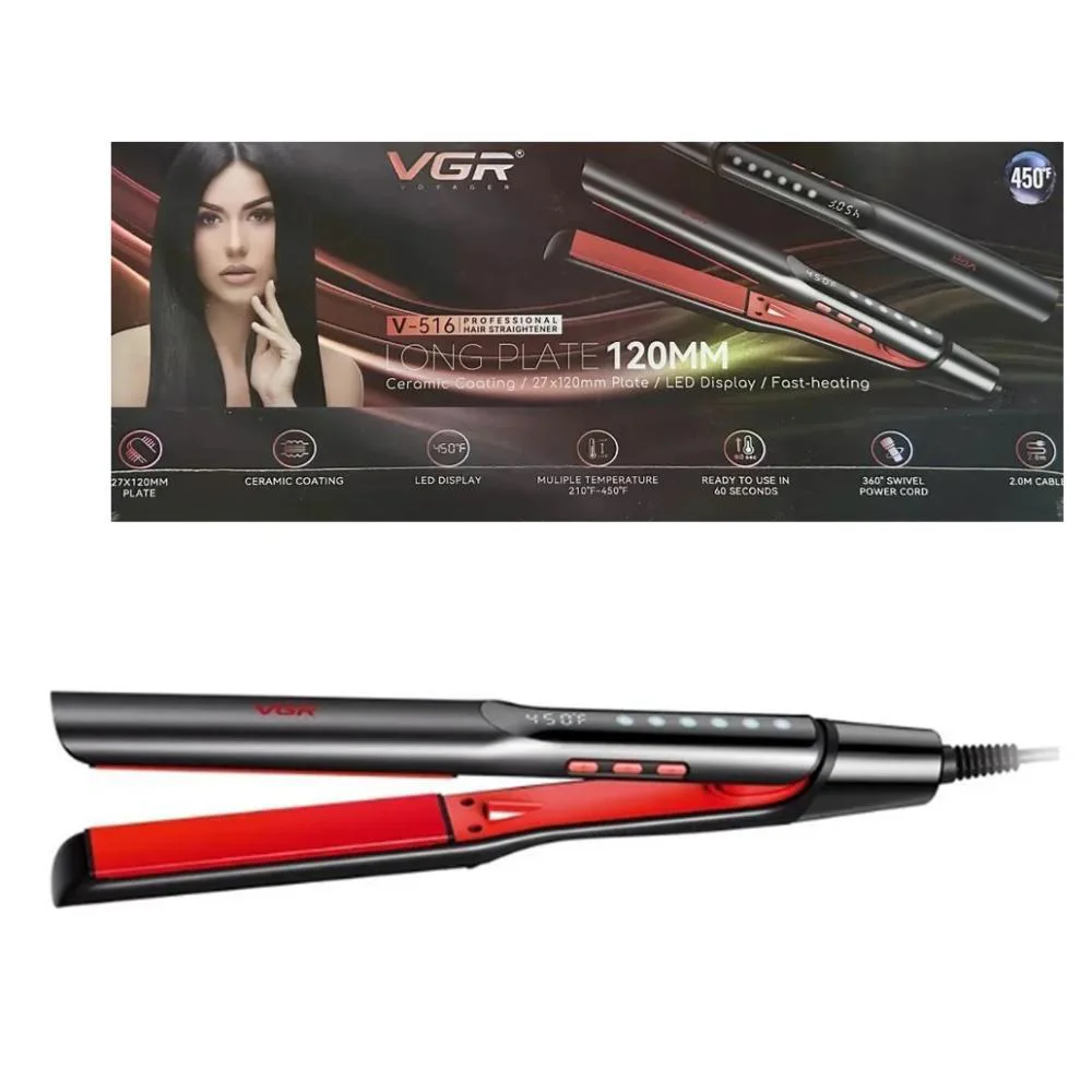 Плойка VGR V-516 з регульованою температурою до 230°C - Зображення 10