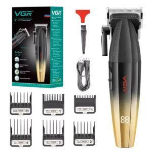 Машинка для стрижки VGR V-003 Professional Turbo — акумуляторна, керамічні леза 46 мм